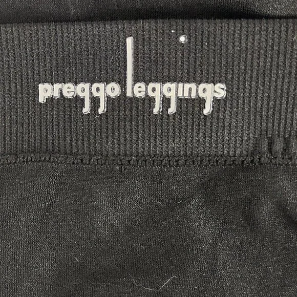 Preggo Leggings Black Maternity Capri, Crop, Style PL01 Size XL to 2XL (NWT) - Picture 8 of 9